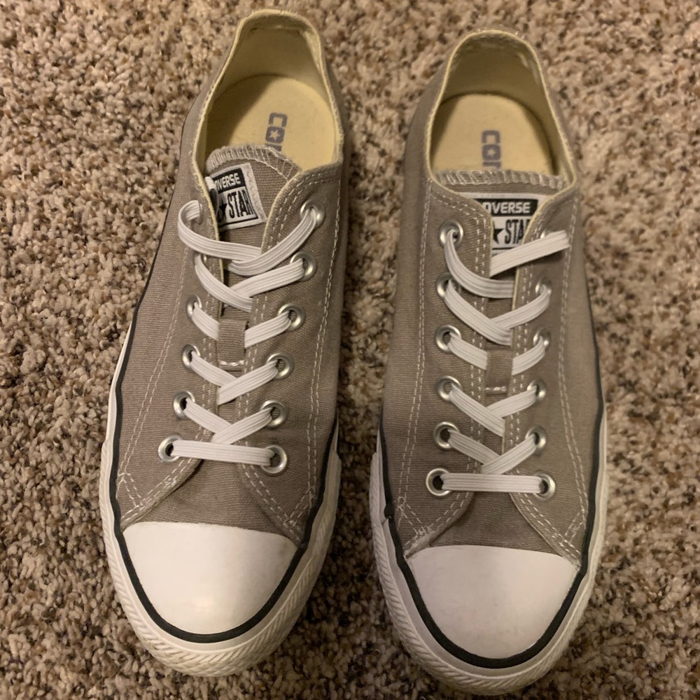 Taupe Converse Chuck Taylors